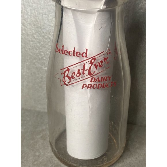 Vtg East Side Jersey Dairy Half Pint "Selected Best Ever" Anderson Indiana 5 1/2 - Picture 3 of 10